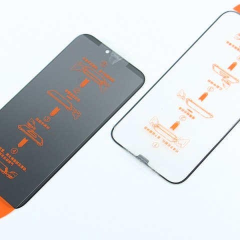 Szkło hartowane 9D Easy Tool do iPhone 15 Plus 6,7" privacy Szkło hartowane 9D Easy Tool do iPhone 15 Plus 6,7" privacy