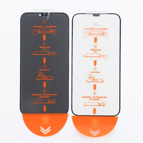 Szkło hartowane 9D Easy Tool do iPhone 15 Plus 6,7" privacy Szkło hartowane 9D Easy Tool do iPhone 15 Plus 6,7" privacy