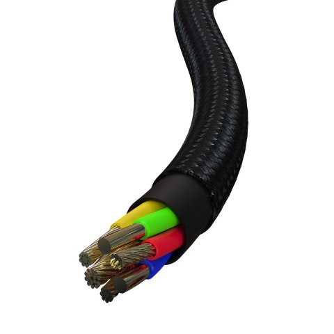 Devia kabel 4w1 Extreme EC504 PD USB-C + USB - USB-C + Lightning 1,5 m czarny Devia kabel 4w1 Extreme EC504 PD USB-C + USB - USB-C + Lightning 1,5 m czarny