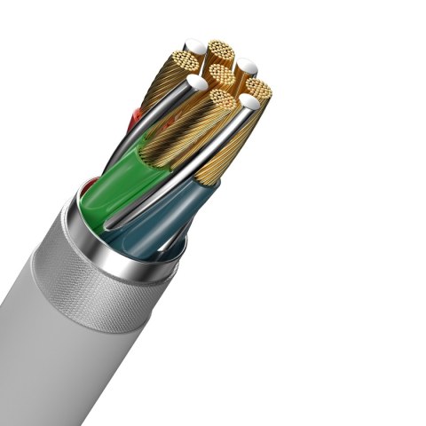 Devia kabel Kintone EC151 USB-C - USB-C 1,0 m 3A biały Devia kabel Kintone EC151 USB-C - USB-C 1,0 m 3A biały