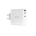 Devia ładowarka sieciowa Extreme PD GaN 140W 2x USB-C 1x USB biała do laptopa Devia ładowarka sieciowa Extreme PD GaN 140W 2x USB-C 1x USB biała do laptopa