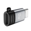 XO adapter NB263B Lightning - USB-C 2A czarny matowy XO adapter NB263B Lightning - USB-C 2A czarny matowy