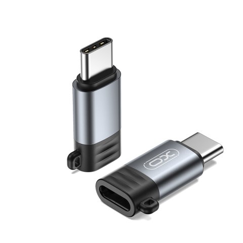 XO adapter NB263B Lightning - USB-C 2A czarny matowy XO adapter NB263B Lightning - USB-C 2A czarny matowy