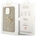 Guess nakładka do iPhone 15 Pro 6,1" złota GUHCP15LPSP4LGD HC PERFORATED PU 4G GLITTER Guess nakładka do iPhone 15 Pro 6,1" złota GUHCP15LPSP4LGD HC PERFORATED PU 4G GLITTER