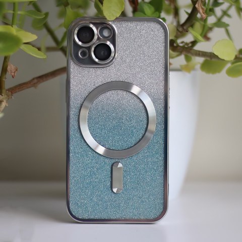 Nakładka Glitter Chrome Mag do iPhone 11 srebrny gradient Nakładka Glitter Chrome Mag do iPhone 11 srebrny gradient
