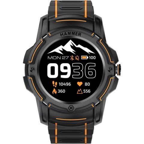 Zestaw Smartfon Hammer Iron 4 srebrny + Hammer Watch Plus Zestaw Smartfon Hammer Iron 4 srebrny + Hammer Watch Plus
