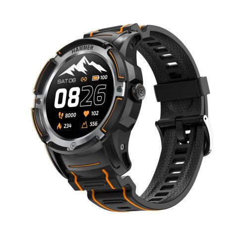 Zestaw Smartfon Hammer Iron 4 srebrny + Hammer Watch Plus Zestaw Smartfon Hammer Iron 4 srebrny + Hammer Watch Plus