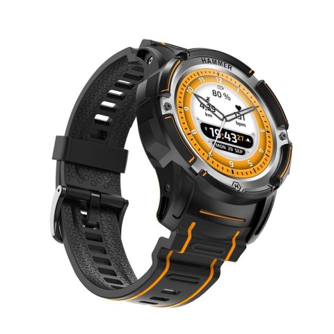 Zestaw Smartfon Hammer Iron 4 srebrny + Hammer Watch Plus Zestaw Smartfon Hammer Iron 4 srebrny + Hammer Watch Plus