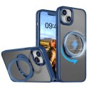 Nakładka Mag Ring Rotating do iPhone 13 Pro 6,1" granatowa