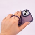 Nakładka Mag Ring Rotating do iPhone 15 Pro 6,1" fioletowa