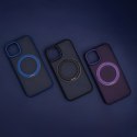 Nakładka Mag Ring Rotating do iPhone 15 Pro 6,1" fioletowa