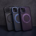 Nakładka Mag Ring Rotating do iPhone 15 Pro 6,1" fioletowa