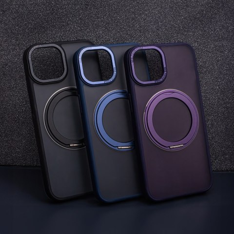 Nakładka Mag Ring Rotating do iPhone 15 Pro 6,1" fioletowa Nakładka Mag Ring Rotating do iPhone 15 Pro 6,1" fioletowa