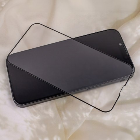 Szkło hartowane 6D matowe do iPhone 15 Plus 6,7" czarna ramka Szkło hartowane 6D matowe do iPhone 15 Plus 6,7" czarna ramka