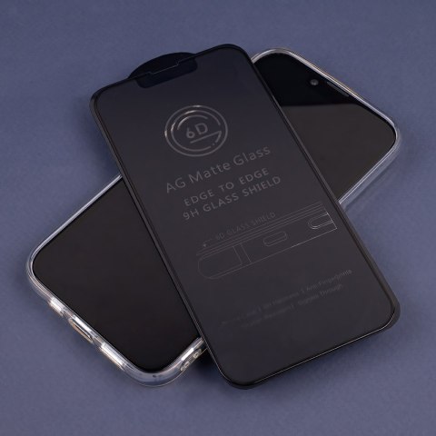 Szkło hartowane 6D matowe do iPhone 7 / 8 czarna ramka Szkło hartowane 6D matowe do iPhone 7 / 8 czarna ramka
