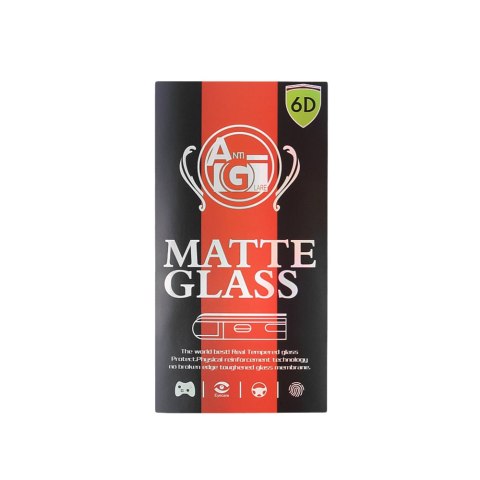 Szkło hartowane 6D matowe do Xiaomi Redmi Note 12s 4G czarna ramka Szkło hartowane 6D matowe do Xiaomi Redmi Note 12s 4G czarna ramka