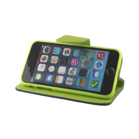 Etui Smart Fancy do Samsung Galaxy S24 granatowo-zielone Etui Smart Fancy do Samsung Galaxy S24 granatowo-zielone