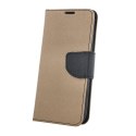 Etui Smart Fancy do Samsung Galaxy S24 złoto-czarne