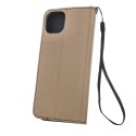 Etui Smart Fancy do Samsung Galaxy S24 złoto-czarne