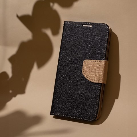Etui Smart Fancy do Samsung Galaxy A15 4G / A15 5G czarno-złote Etui Smart Fancy do Samsung Galaxy A15 4G / A15 5G czarno-złote