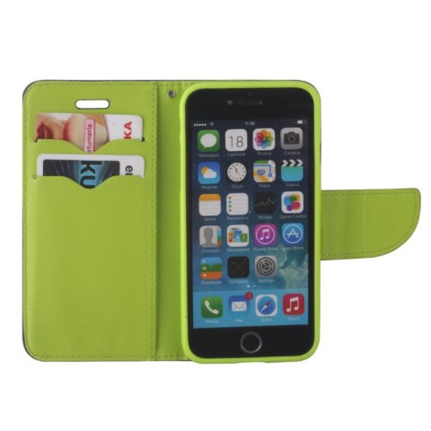 Etui Smart Fancy do Samsung Galaxy A15 4G / A15 5G granatowo-zielone Etui Smart Fancy do Samsung Galaxy A15 4G / A15 5G granatowo-zielone