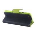 Etui Smart Fancy do Samsung Galaxy A15 4G / A15 5G granatowo-zielone
