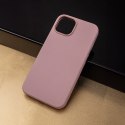 Nakładka Mag Leather do iPhone 13 Pro Max 6,7" jasnoróżowa