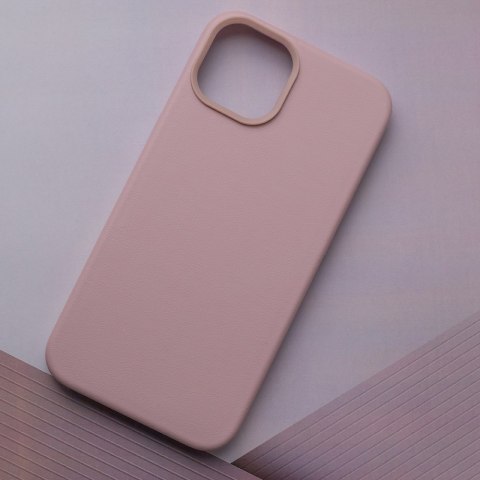 Nakładka Mag Leather do iPhone 15 Plus 6,7" jasnoróżowa Nakładka Mag Leather do iPhone 15 Plus 6,7" jasnoróżowa
