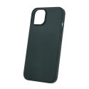 Nakładka Mag Leather do iPhone 15 Pro Max 6,7" ciemnozielona