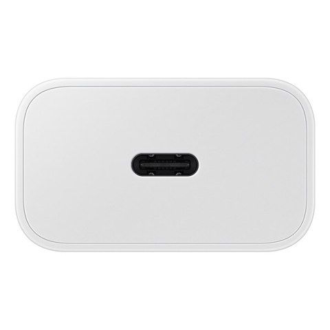 Samsung ładowarka Sieciowa GaN Super Fast Charger EP-T2510XWEGEU USB C 3A 25W z kablem biała Samsung ładowarka Sieciowa GaN Super Fast Charger EP-T2510XWEGEU USB C 3A 25W z kablem biała