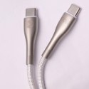 Forever kabel Sleek USB-C - USB-C 2,0 m 60W biały