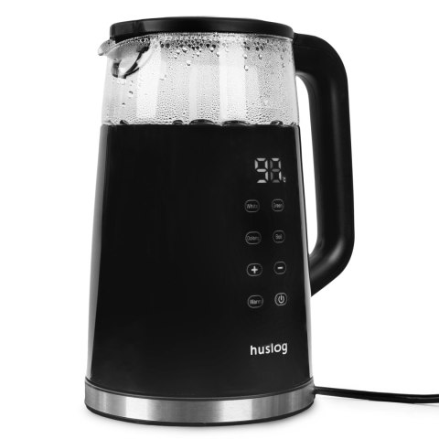 Huslog czajnik szklany automatyczny 1,7L AK-0832 Huslog czajnik szklany automatyczny 1,7L AK-0832