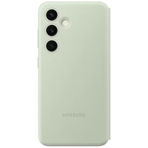 Samsung etui Smart View Wallet Case do Samsung Galaxy S24 Plus jasnozielone Samsung etui Smart View Wallet Case do Samsung Galaxy S24 Plus jasnozielone