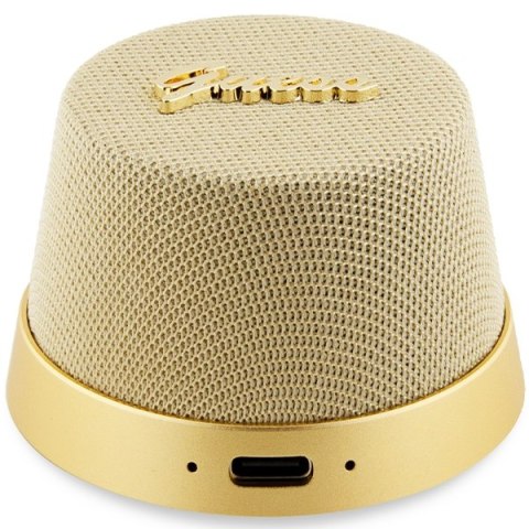 Guess głośnik Bluetooth GUWSC3ALSMD STAND MAGNETIC SCRIPT METAL złoty Guess głośnik Bluetooth GUWSC3ALSMD STAND MAGNETIC SCRIPT METAL złoty