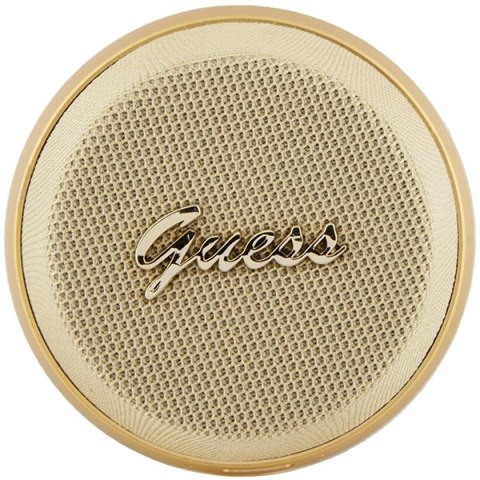 Guess głośnik Bluetooth GUWSC3ALSMD STAND MAGNETIC SCRIPT METAL złoty Guess głośnik Bluetooth GUWSC3ALSMD STAND MAGNETIC SCRIPT METAL złoty