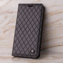 Etui Smart Caro do Xiaomi Redmi Note 13 Pro 4G / Poco M6 Pro / Note 14s 4G czarne