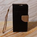 Etui Smart Fancy do Xiaomi Redmi 13C 4G / 13C 5G / Poco C65 czarno-złote Etui Smart Fancy do Xiaomi Redmi 13C 4G / 13C 5G / Poco C65 czarno-złote