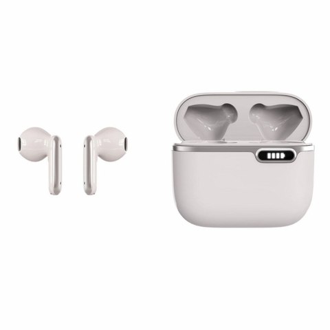ART słuchawki bezprzewodowe bluetooth TWS + stacja dokująca ze złączem Typ C AP-TW-B4W białe ART słuchawki bezprzewodowe bluetooth TWS + stacja dokująca ze złączem Typ C AP-TW-B4W białe
