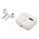 ART słuchawki bezprzewodowe bluetooth TWS + stacja dokująca ze złączem Typ C AP-TW-B4W białe ART słuchawki bezprzewodowe bluetooth TWS + stacja dokująca ze złączem Typ C AP-TW-B4W białe