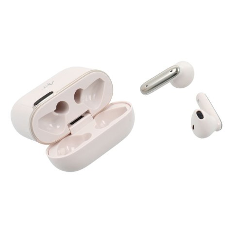 ART słuchawki bezprzewodowe bluetooth TWS + stacja dokująca ze złączem Typ C AP-TW-B4W białe ART słuchawki bezprzewodowe bluetooth TWS + stacja dokująca ze złączem Typ C AP-TW-B4W białe
