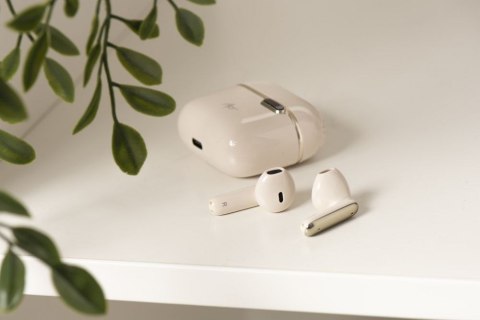 ART słuchawki bezprzewodowe bluetooth TWS + stacja dokująca ze złączem Typ C AP-TW-B4W białe ART słuchawki bezprzewodowe bluetooth TWS + stacja dokująca ze złączem Typ C AP-TW-B4W białe