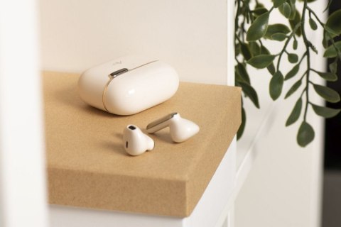 ART słuchawki bezprzewodowe bluetooth TWS + stacja dokująca ze złączem Typ C AP-TW-B4W białe ART słuchawki bezprzewodowe bluetooth TWS + stacja dokująca ze złączem Typ C AP-TW-B4W białe