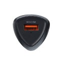 Ładowarka samochodowa Forcell F-Energy Carbon USB A QC3.0 3A 18W CC50-1A czarna