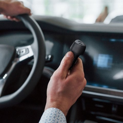 Ładowarka samochodowa Forcell F-Energy Carbon 2 x USB C QC3.0 PD 3A 40W CC50-2C czarna Ładowarka samochodowa Forcell F-Energy Carbon 2 x USB C QC3.0 PD 3A 40W CC50-2C czarna