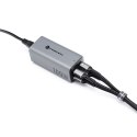 Ładowarka biurkowa Forcell F-Energy GaN III 2 x USB C + 2 x USB A QC4.0 PD 5A 100W VT-49 szara