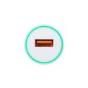 Ładowarka samochodowa Forcell F-Energy USB A 2,4A 10W QC3.0 TFK-CC-095 biała