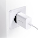 Ładowarka sieciowa do telefonu Forcell F-Energy USB C QC4.0 PD 3A 20W + kabel USB C do Lightning TFK-TC-20WPD biała