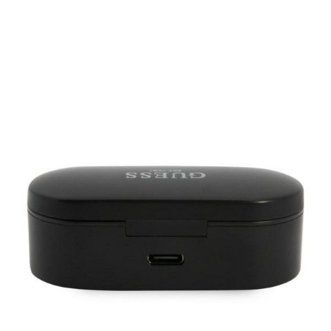 GUESS słuchawki bezprzewodowe bluetooth TWS + stacja dokująca GUTWST31EK (BT5 Classic) czarne GUESS słuchawki bezprzewodowe bluetooth TWS + stacja dokująca GUTWST31EK (BT5 Classic) czarne
