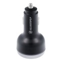 Ładowarka samochodowa USB A + 2 x Typ C PD QC3.0 3A 191W CC69-2C1A black Ładowarka samochodowa USB A + 2 x Typ C PD QC3.0 3A 191W CC69-2C1A black