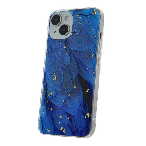 Nakładka Gold Glam do Samsung Galaxy S23 FE blue Nakładka Gold Glam do Samsung Galaxy S23 FE blue